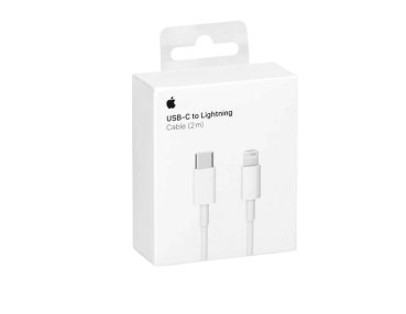 Apple iPhone 11 Pro Max 20W Ladegerät MHJE3ZM/A + 2m USB‑C auf Lightning Ladekabel MKQ42AM/A